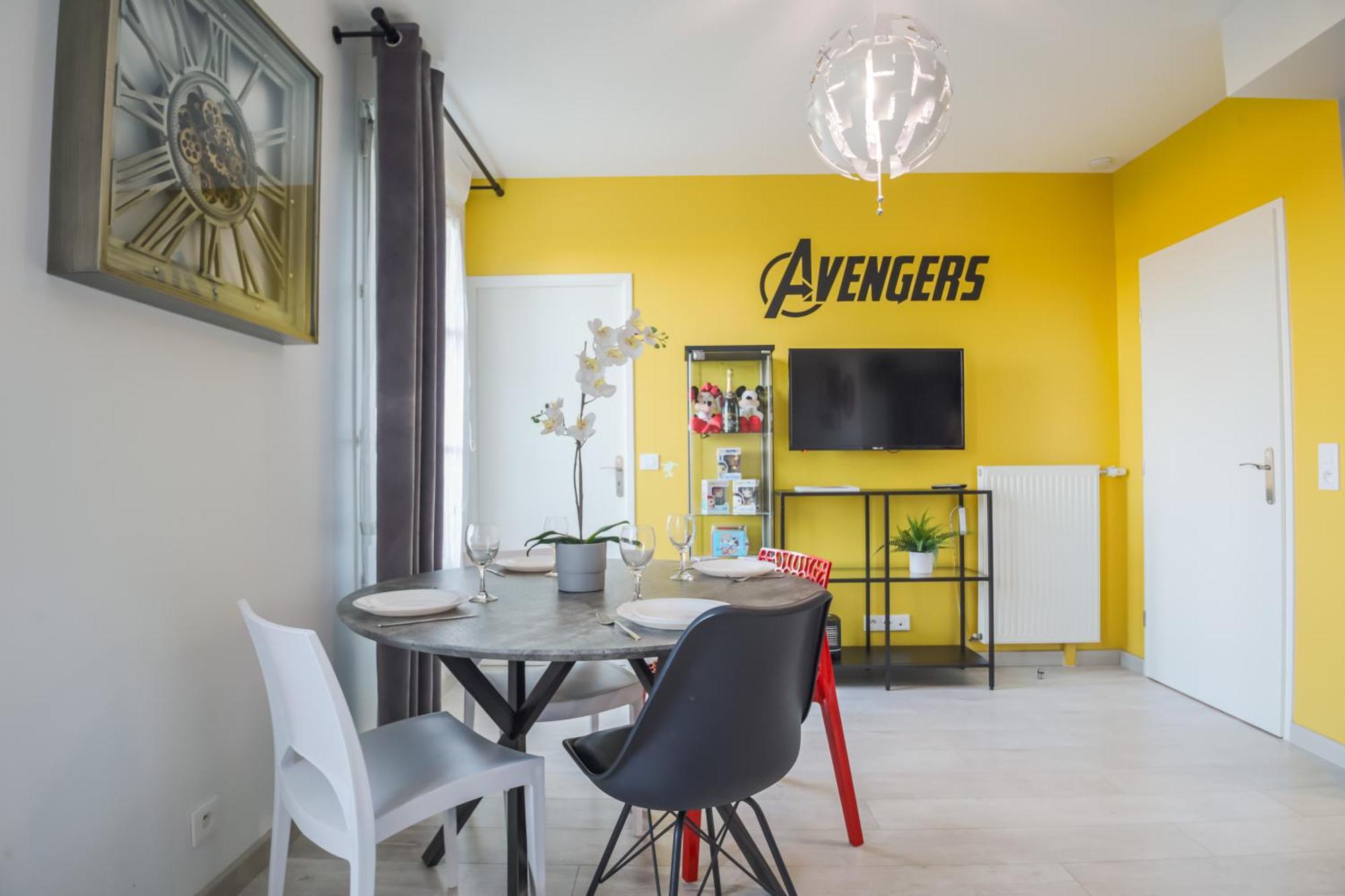 Air-Conditioned Apartment, Walking Distance To Disney - Disney Magical Homes, Paris Serris Eksteriør bilde